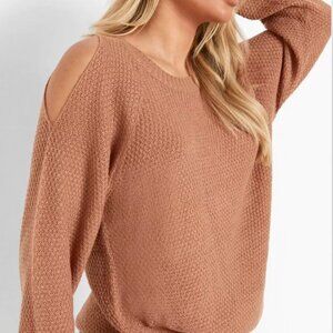 Cold Shoulder Sweater
